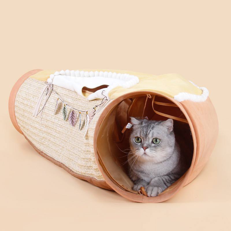 Hide & Seek Cat Tunnel