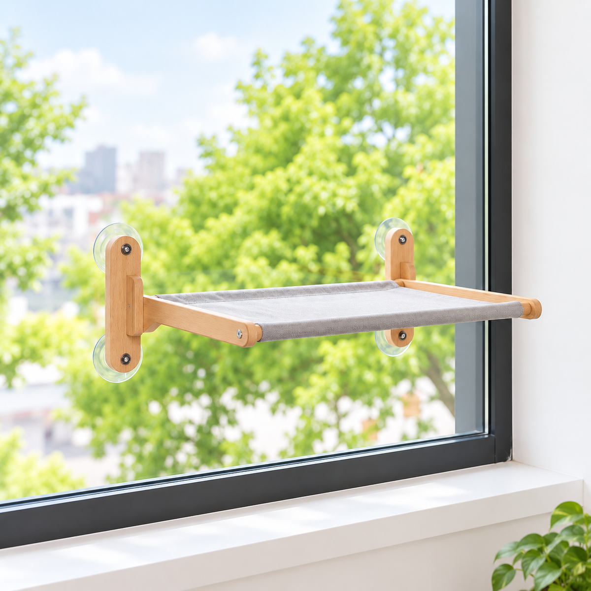 Window View Cat Hammock