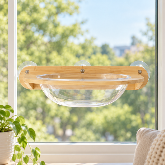 Clear View Window Cat Lounger